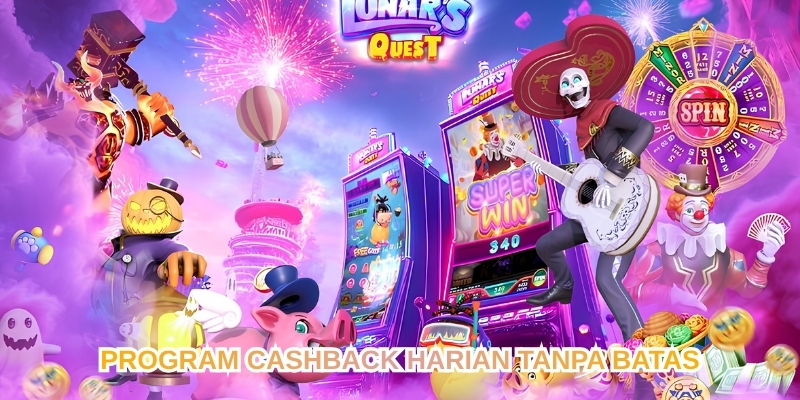 PROGRAM CASHBACK HARIAN TANPA BATAS