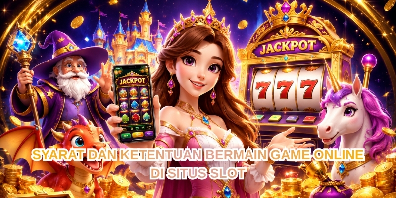 SYARAT DAN KETENTUAN BERMAIN GAME ONLINE DI SITUS SLOT